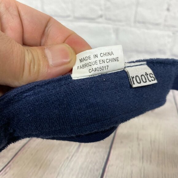 Vintage Roots 73 Athletics Hat Cap Visor Strap Back Fits S-M Embroidered 90s - Picture 6 of 6